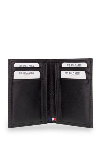 U.S. Polo Assn. Čierna pánska peňaženka Plcuz24005