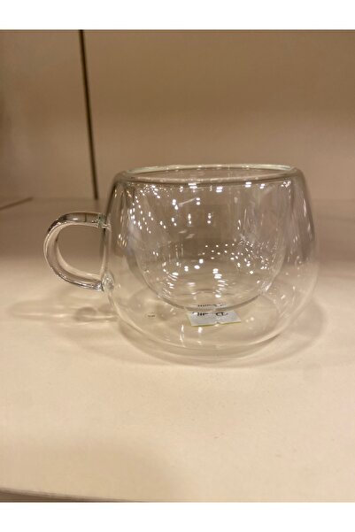 PLUS HOME KUPA ÇİFT CIDARLI CAM 160 ML KÜÇÜKBOY