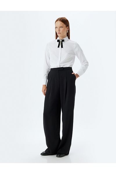 Koton Μακρυμάνικο Slim Fit Basic πουκάμισο