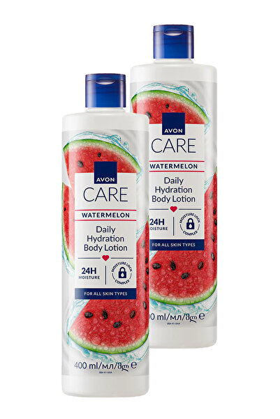 AVON Care Watermelon Karpuz Kokulu Vücut Losyonu 400 Ml. İkili Set