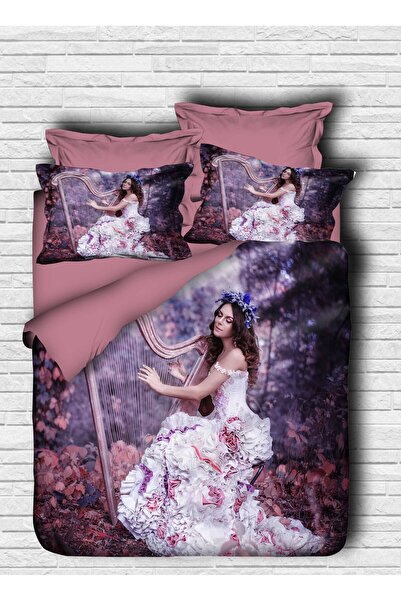 Fabeteks Evening Sun Mannequin 3D Double Duvet Cover Set