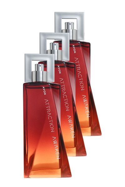 AVON Attraction Awaken Erkek Parfüm Edt 75 Ml. Üçlü Set