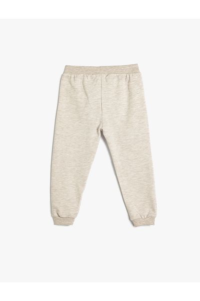 Koton Jogger Sweat kalhoty – zvýšený potisk a elastický pas