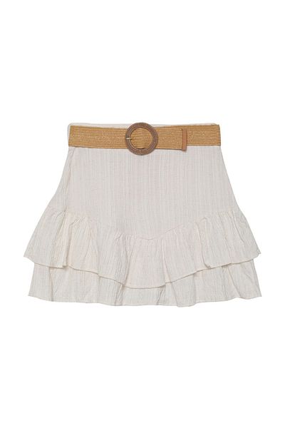 Quzu 23Y41481 Set pantaloni scurți și fuste Quzu Natur