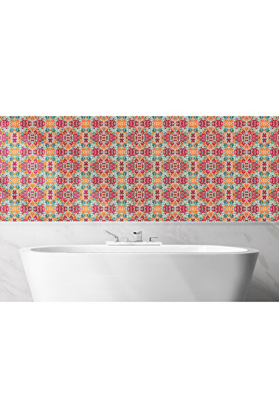 Home kumaş zemin üzerinde boyama çiçekler poster duvar kağıdı