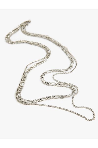 Koton Two Rows Chain Necklace