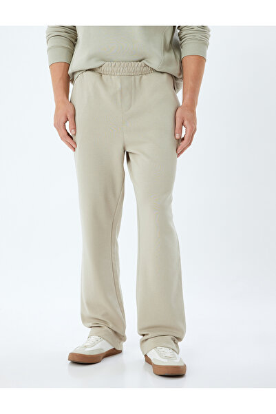 Koton Βαμβακερό φούτερ - Ελαστική μέση και λεπτομέρεια τσέπης