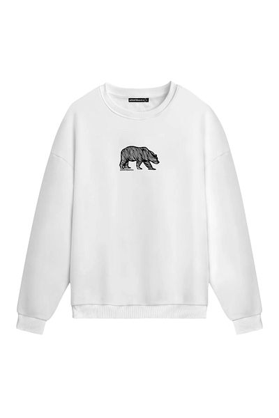 Mounte Bianca Unisex Bear - Κανονικό φούτερ