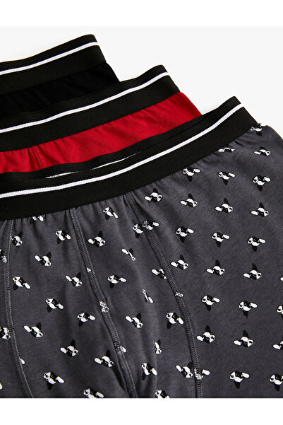 Koton Köpek Baskılı 3'lü Boxer Seti
