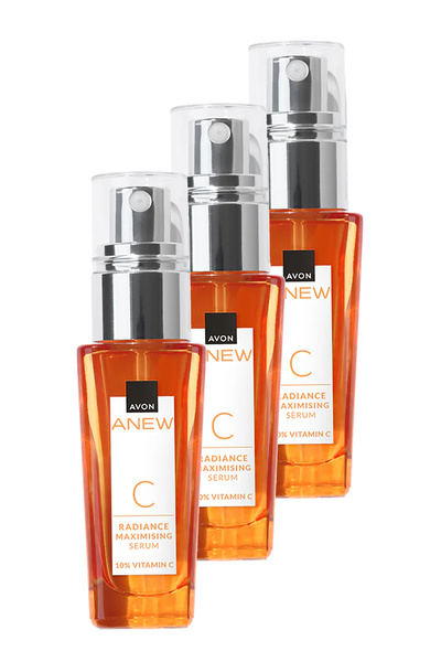 AVON Anew Vitamin C Canlandırıcı Serum 30 Ml. Üçlü Set