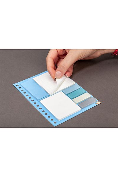 GUGUK Blue Sticky Note Set • Post-It • Sticky Note