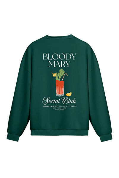 Mounte Bianca Unisex Bloody Mary - Obična majica sa kapuljačom