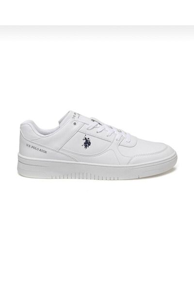 U.S. Polo Assn. Πόλο Ασν Λι Μοντέλο Λευκά Αθλητικά Παπούτσια