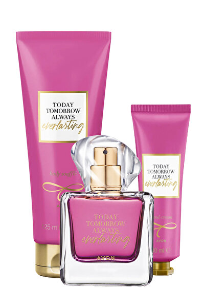AVON TTA Everlasting Kadın Parfüm Vücut Losyonu ve El Kremi Paketi