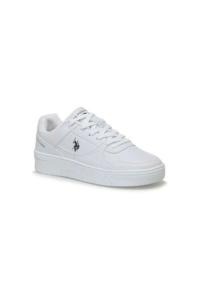 U.S. Polo Assn. Adidași albi pentru copii