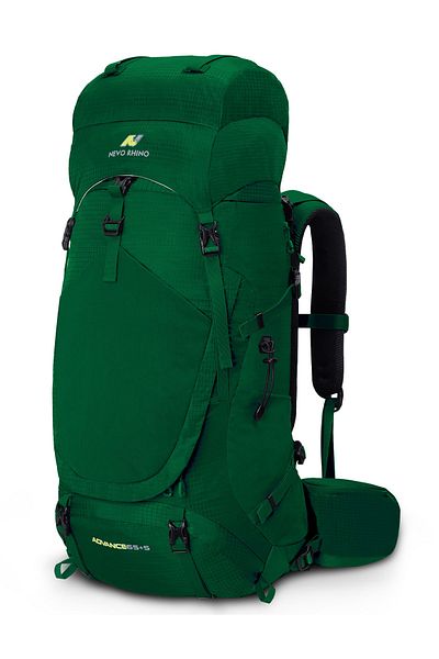 Go Veform Rucsac profesional pentru alpinism, camping și drumeții în aer liber (65+5 litri) verde 8921