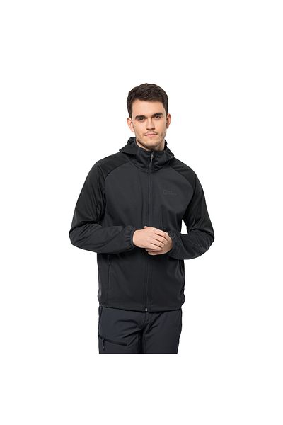 Jack Wolfskin Feldberg Hoody Ανδρικό Γκρι Softshell 1306922-6350