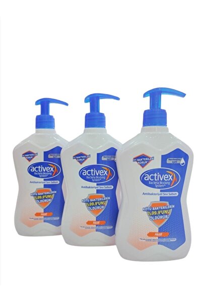 Activex سيلين صابون سائل نشط 3x500 مل
