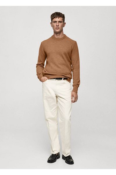 MANGO Man Strickpullover aus Wollmischung