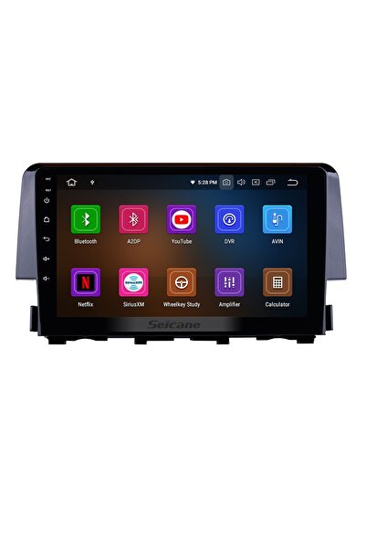 Navigold HONDA CIVIC (FC5) 2016 + UYUMLU MULTİMEDYA NAVİGASYON USB KAMERA CARPLAYER 4 RAM