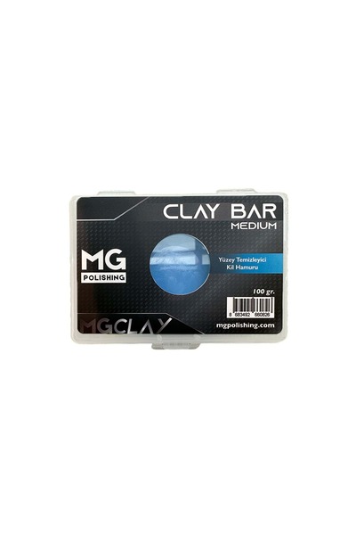 MG POLİSAJ Mg Clay Bar Yüzey Temizleyici Kil Hamuru Soft - 100 gr
