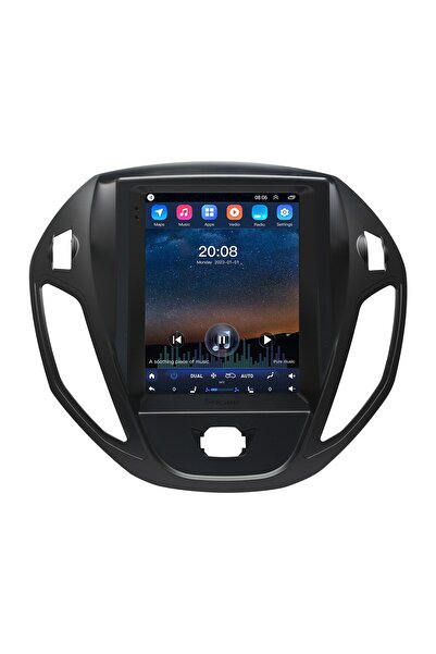 Genel Markalar FORD COURIER TESLA Uyumlu MULTİMEDYA NAVİGASYON USB KAMERA CARPLAYER 4 RAM