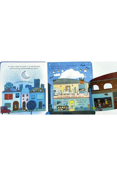 Disney Press Peep Inside Night - Time (Board Book) - Anna Milbourne