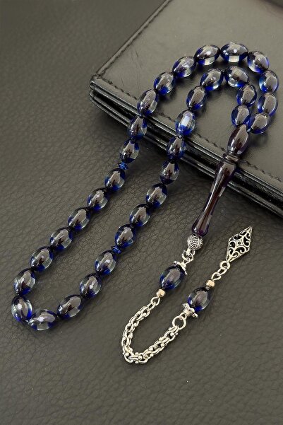 TESBİHKENTİ Mărgele de rugăciune de chihlimbar cu pulbere de design Vernier c...