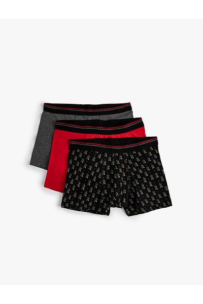 Koton Set boxer 3 piese imprimat multicolor