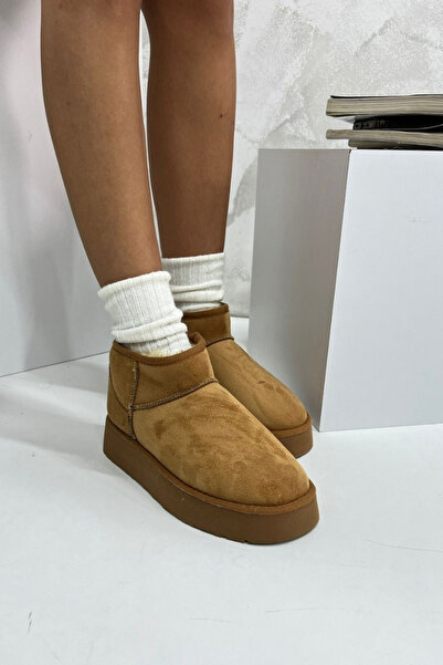 inizio Tan Fur Γυναικείες Μπότες GD50