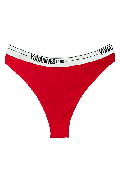 Yohannes Club Red Brazilian Lingerie Set - Printed Bra