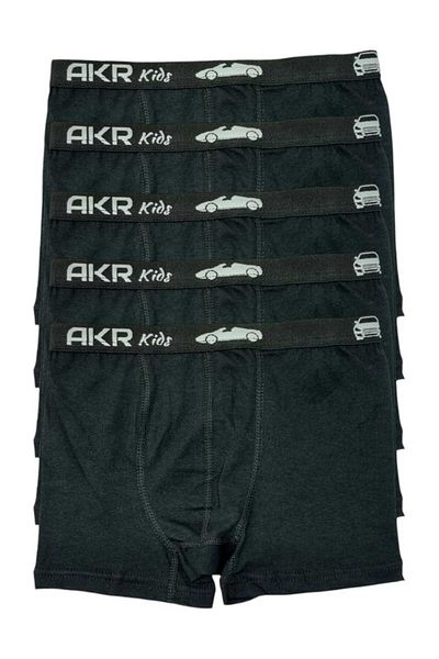 Uniquetrenders Boy's 5 Pack Cotton Boxers