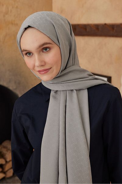 Modakaşmir شال بنمط تدفق من سلسلة الجاكار الحريري