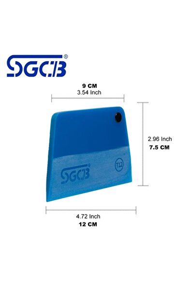 SGCB Açılı Trapez Mıknatıslı TPU Ragle 12 Cm PPF - Folyo - Cam Filmi Çekme Ap...