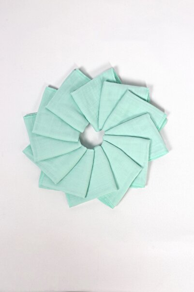 LUCKKA 12-Piece Muslin Cloth - Mouth, Shoulder and Sweat Cloth, Double Layer,...