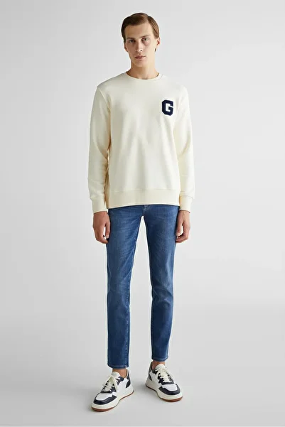 Gant Ανδρικό Jean Παντελόνι Extra Slim Fit - Μπλε
