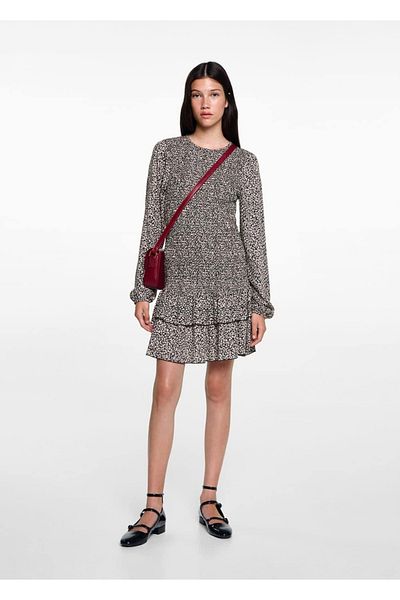 Mango Teen ROCHIE CU IMPRIMARE LEOPARD