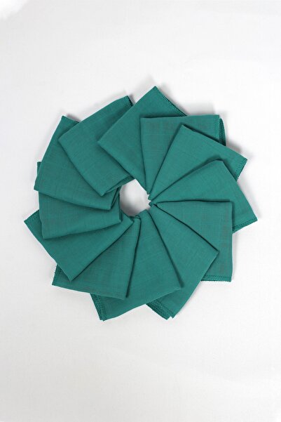 LUCKKA 12-Piece Muslin Cloth - Mouth, Shoulder and Sweat Cloth, Double Layer,...