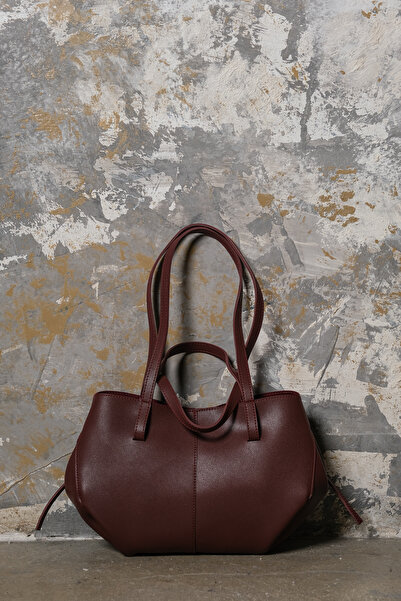 Çantacımstore Dámská kabelka Claret Red Mini Pinterest - Cyme