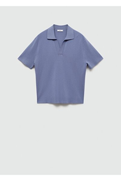 MANGO Man Rahat kesim triko polo gömlek