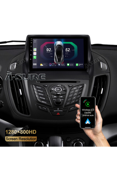 NAVERA FORD KUGA/C-MAX 2013+ MULTİMEDYA NAVİGASYON USB KAMERA CARPLAYER 6 RAM