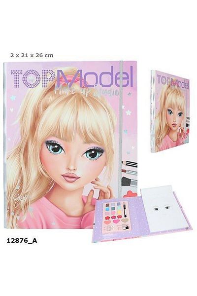 Top Model Topmodel Make-Up Notebook with Material