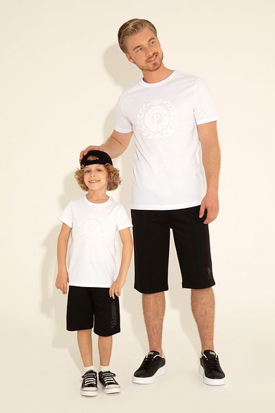 U.S. Polo Assn. Ανδρικό λευκό μπλουζάκι 50281567-VR013