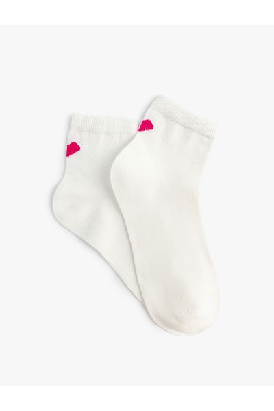 Koton Heart Booties Socks