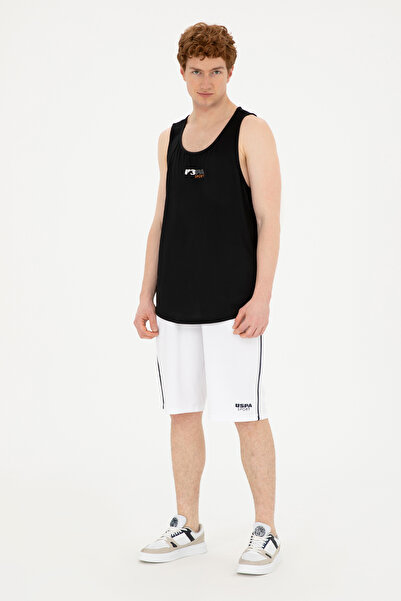 U.S. Polo Assn. Erkek Beyaz Örme Şort 50281506-VR013