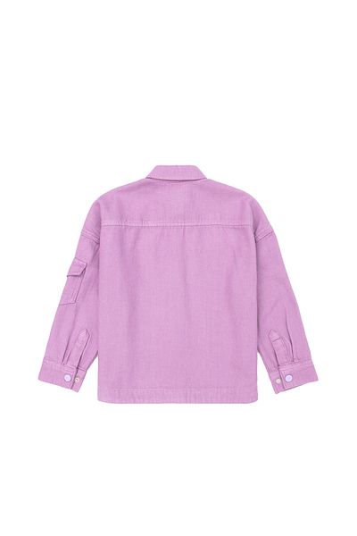 U.S. Polo Assn. Girl's Lilac Jean Shirt 50280191 -Vr034
