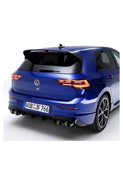 Karva Vw Golf 8 R Boyalı Spoiler (Pianoblack) 2020 Sonrası