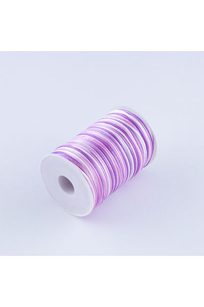 Bimotif 5 Meters Purple-Pink Floss String - 2 mm Rat Tail