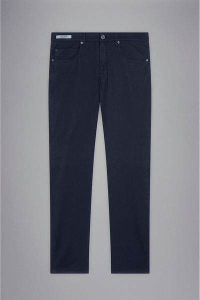 PAUL&SHARK Men's Woven Fabric Regular Waist Plain Model Navy Blue Trousers 14314055 -013
