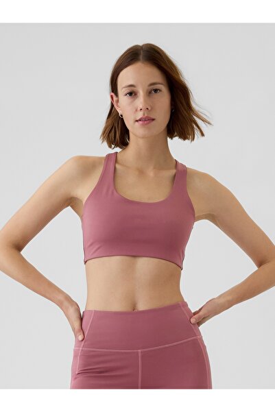GAP Kadın Pembe GapFit Power Medium Impact Spor Sütyeni